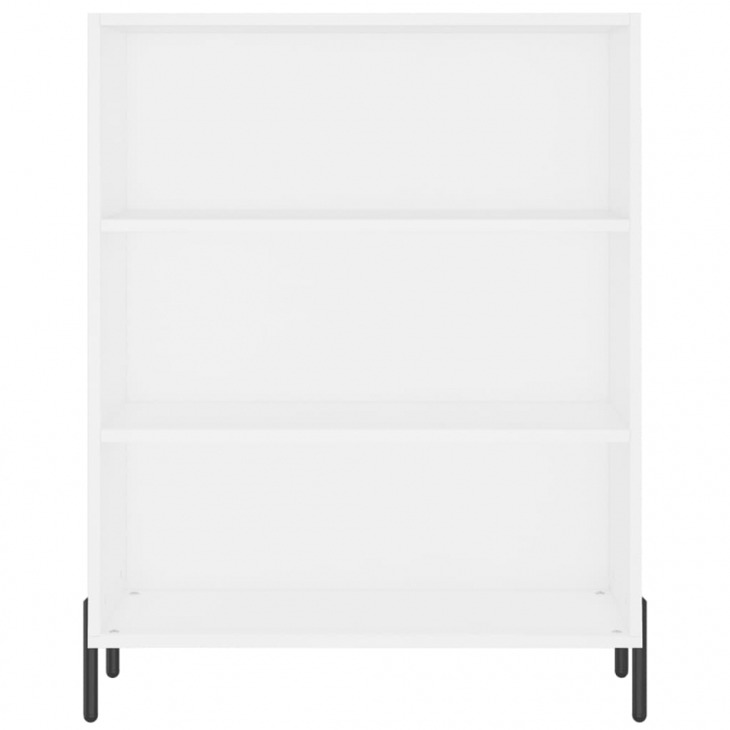 Highboard Weiß 69,5x34x180 cm Holzwerkstoff