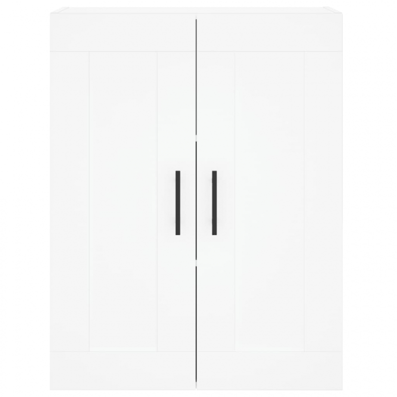 Highboard Weiß 69,5x34x180 cm Holzwerkstoff
