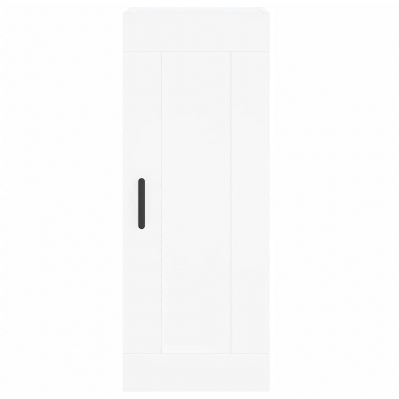 Highboard Weiß 34,5x34x180 cm Holzwerkstoff