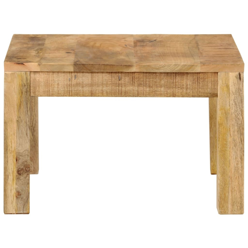 Couchtisch 55x55x35 cm Massivholz Mango