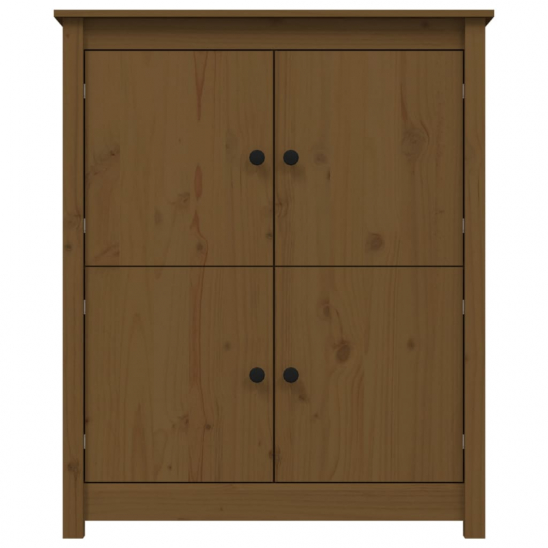 Sideboard Honigbraun 83x41,5x100 cm Massivholz Kiefer