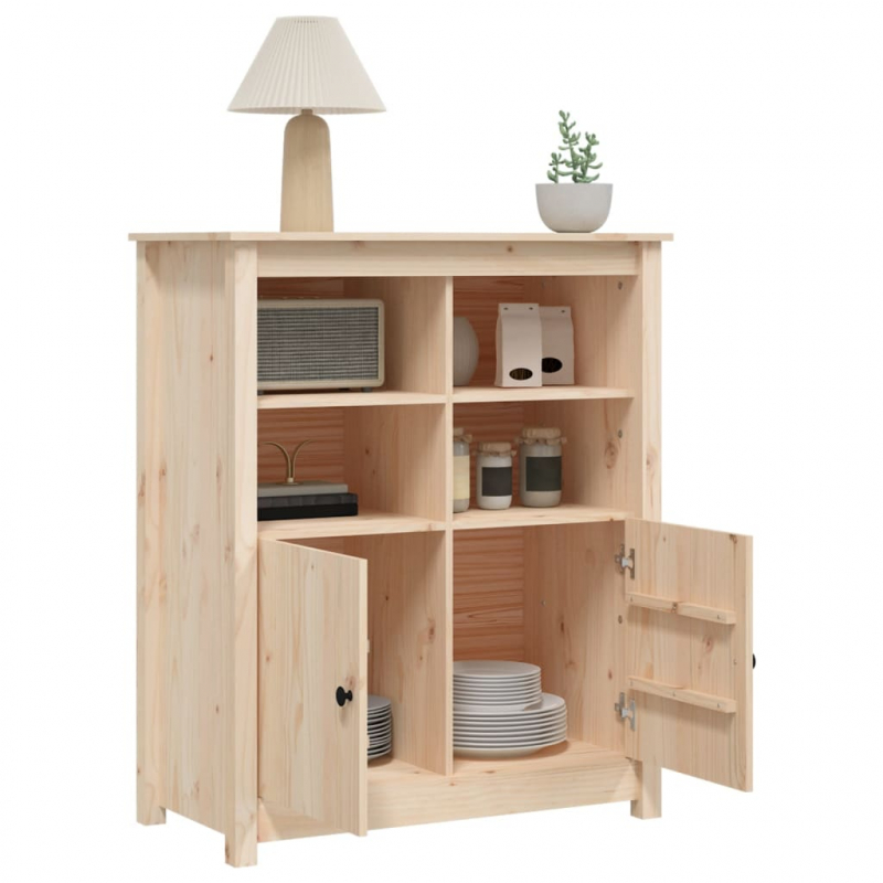 Sideboard 83x41,5x100 cm Massivholz Kiefer