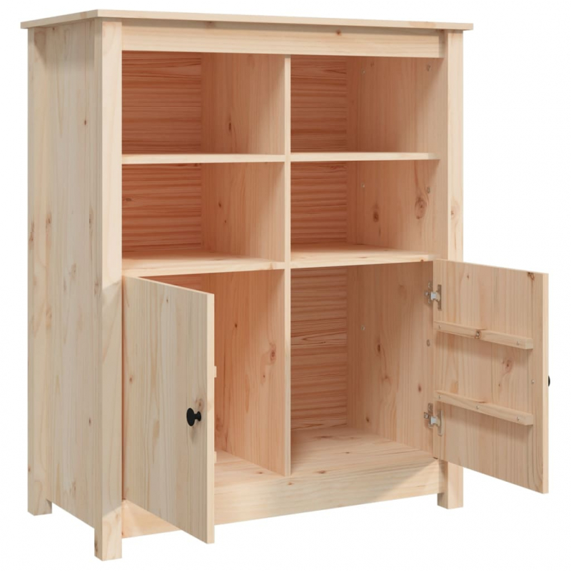 Sideboard 83x41,5x100 cm Massivholz Kiefer