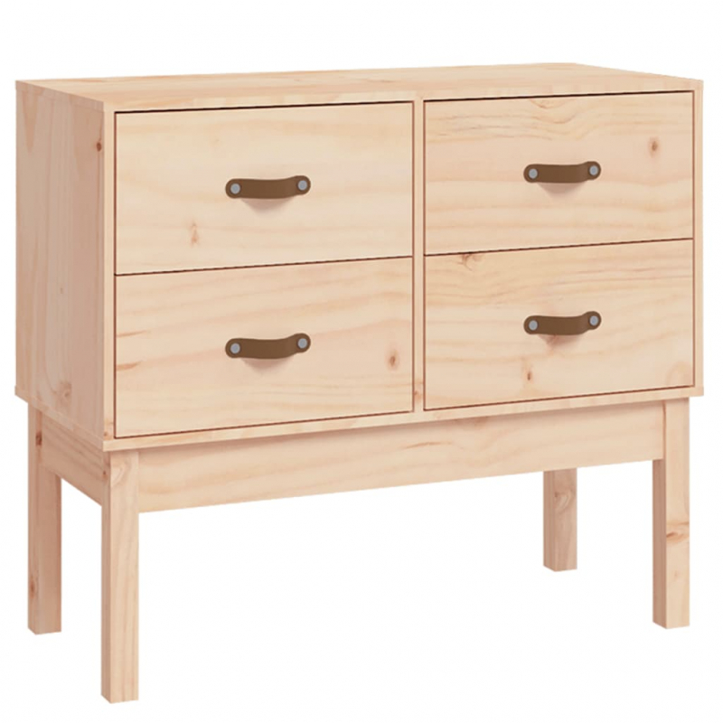 Konsolenschrank 90x40x78 cm Massivholz Kiefer