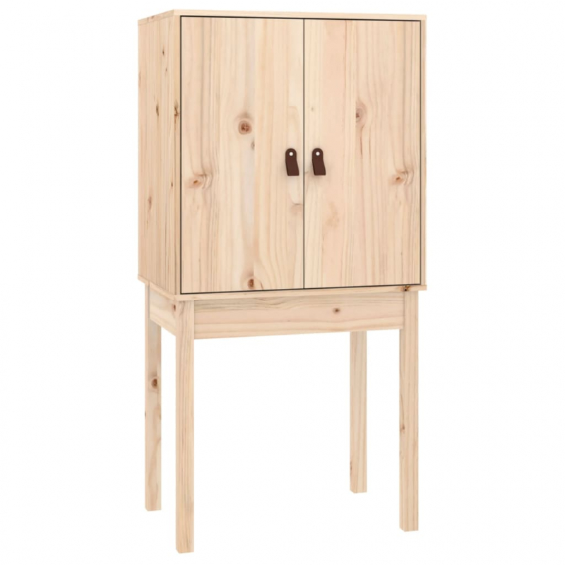 Highboard 60x40x120 cm Massivholz Kiefer