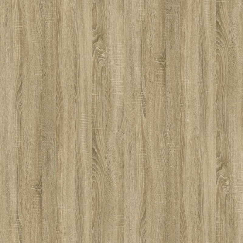 Couchtisch Sonoma Eiche 80x45x45 cm Holzwerkstoff und Eisen