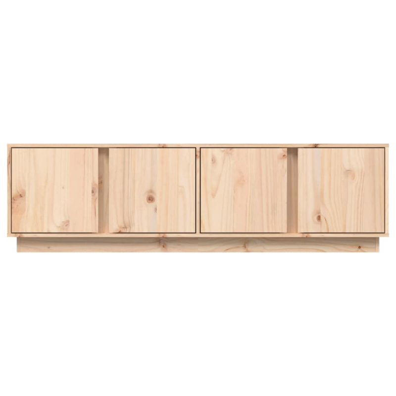 TV-Schrank 140x40x40 cm Massivholz Kiefer