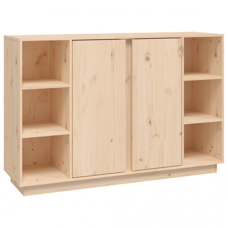 Sideboard 120x35x80 cm Massivholz Kiefer