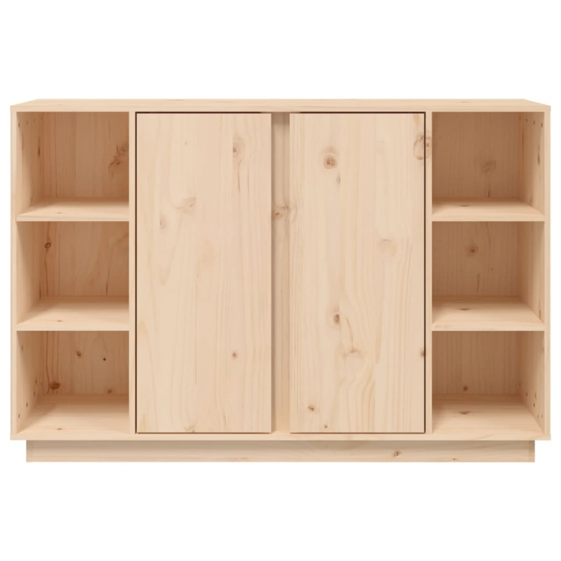 Sideboard 120x35x80 cm Massivholz Kiefer