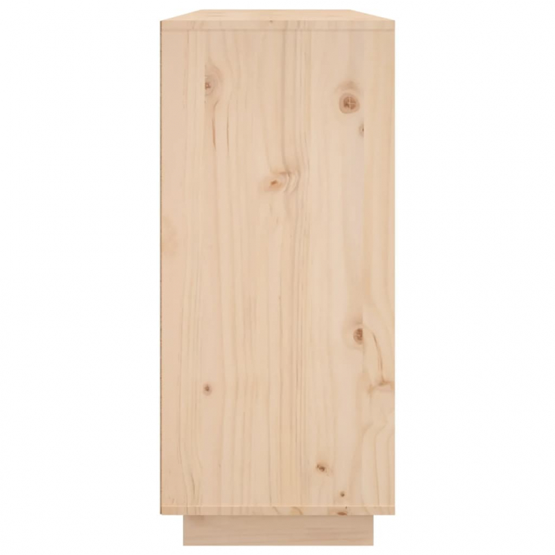 Sideboard 120x35x80 cm Massivholz Kiefer