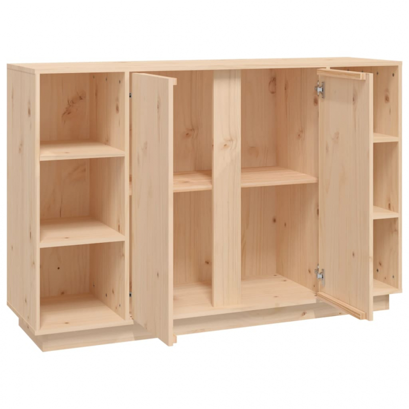 Sideboard 120x35x80 cm Massivholz Kiefer