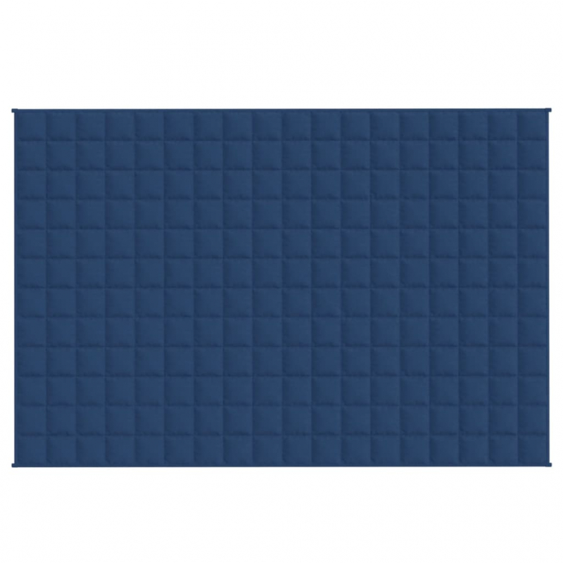 Gewichtsdecke Blau 120x180 cm 5 kg Stoff