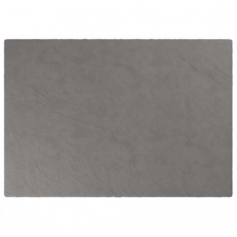 Gewichtsdecke mit Bezug Grau 138x200 cm 6 kg Stoff