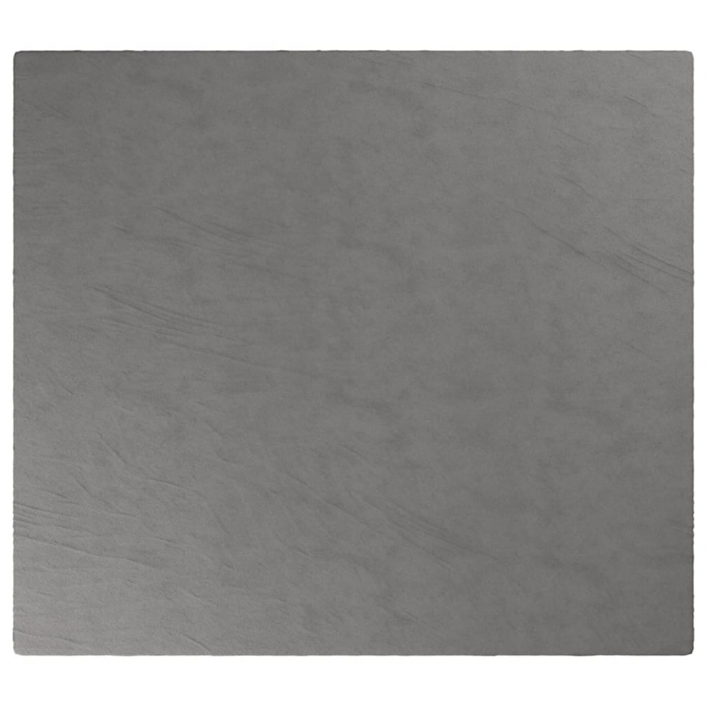 Gewichtsdecke mit Bezug Grau 200x225 cm 9 kg Stoff