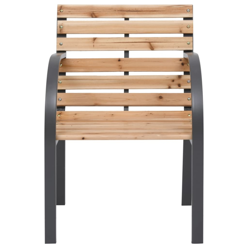 Gartenstühle 2 Stk. Massivholz Tanne