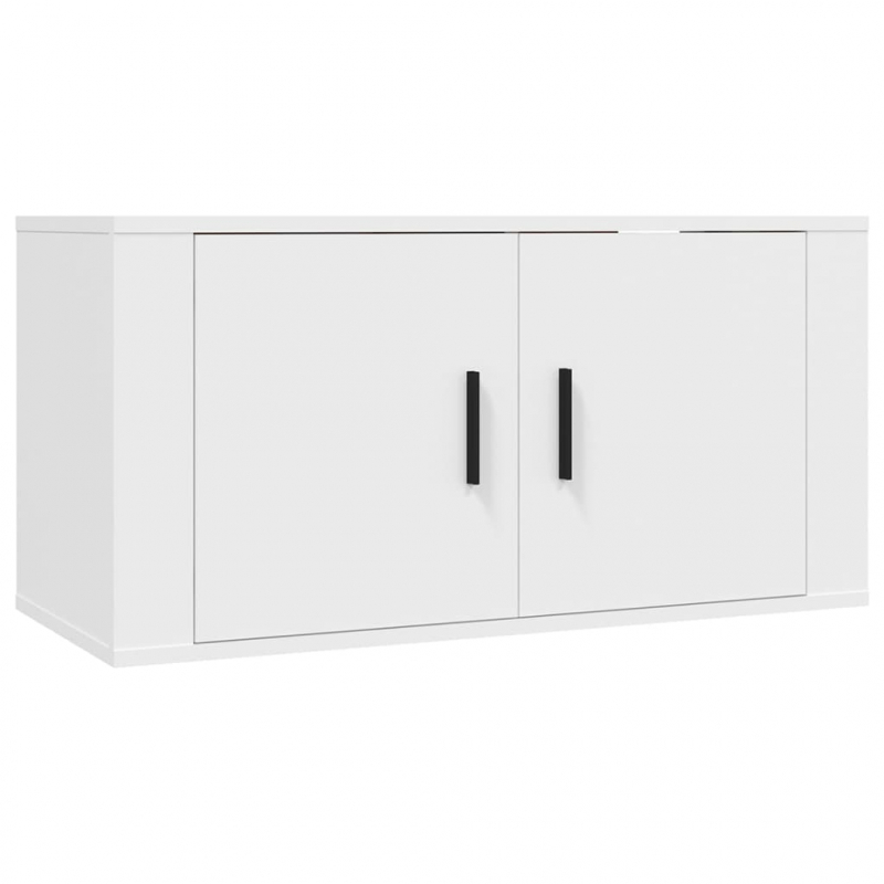 TV-Wandschrank Weiß 80x34,5x40 cm
