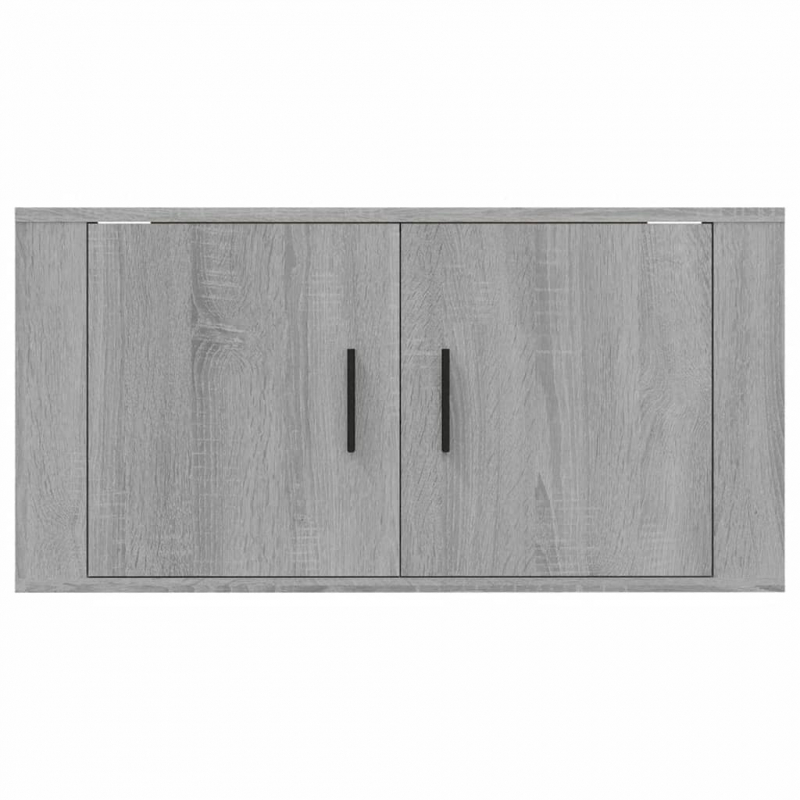 TV-Wandschrank Grau Sonoma 80x34,5x40 cm