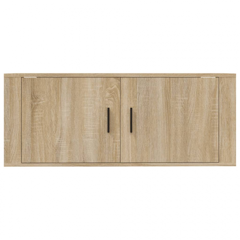 TV-Wandschrank Sonoma-Eiche 100x34,5x40 cm