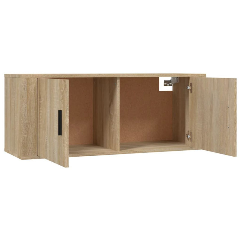 TV-Wandschrank Sonoma-Eiche 100x34,5x40 cm