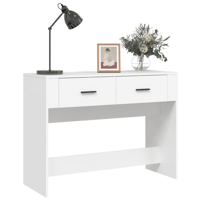 Konsolentisch Weiß 100x39x75 cm Holzwerkstoff