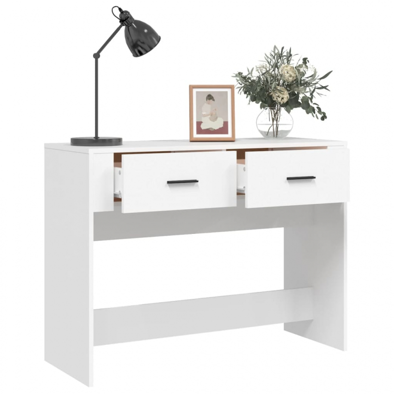 Konsolentisch Weiß 100x39x75 cm Holzwerkstoff
