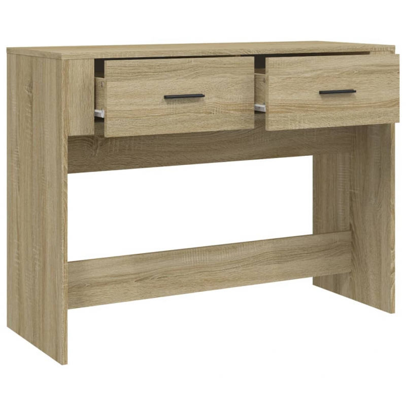 Konsolentisch Sonoma-Eiche 100x39x75 cm Holzwerkstoff