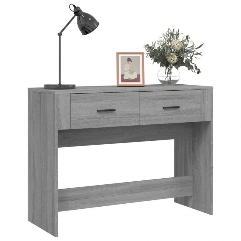 Konsolentisch Grau Sonoma 100x39x75 cm Holzwerkstoff