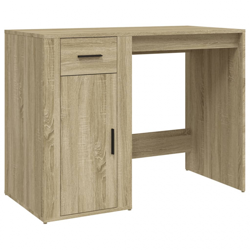 Schreibtisch Sonoma-Eiche 100x49x75 cm Holzwerkstoff