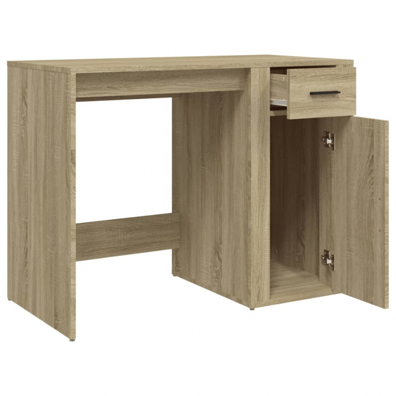 Schreibtisch Sonoma-Eiche 100x49x75 cm Holzwerkstoff