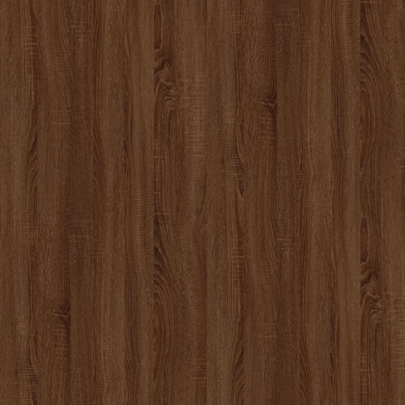 Schreibtisch Braun Eichen-Optik 100x49x75 cm Holzwerkstoff
