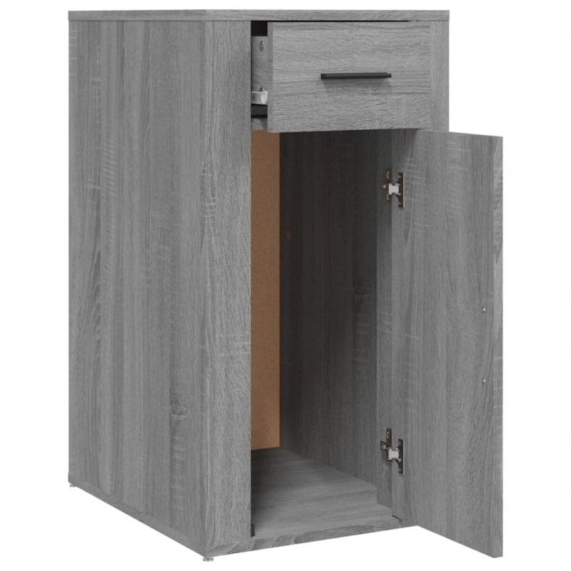 Büroschrank Grau Sonoma 40x49x75 cm Holzwerkstoff