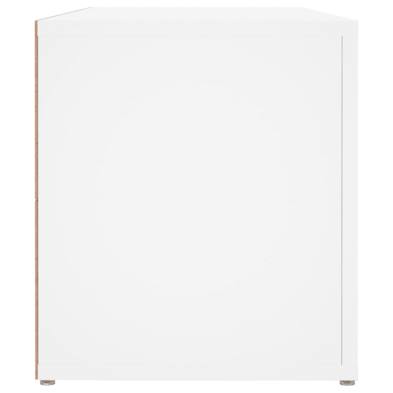 TV-Schrank Weiß 100x31,5x35 cm Holzwerkstoff