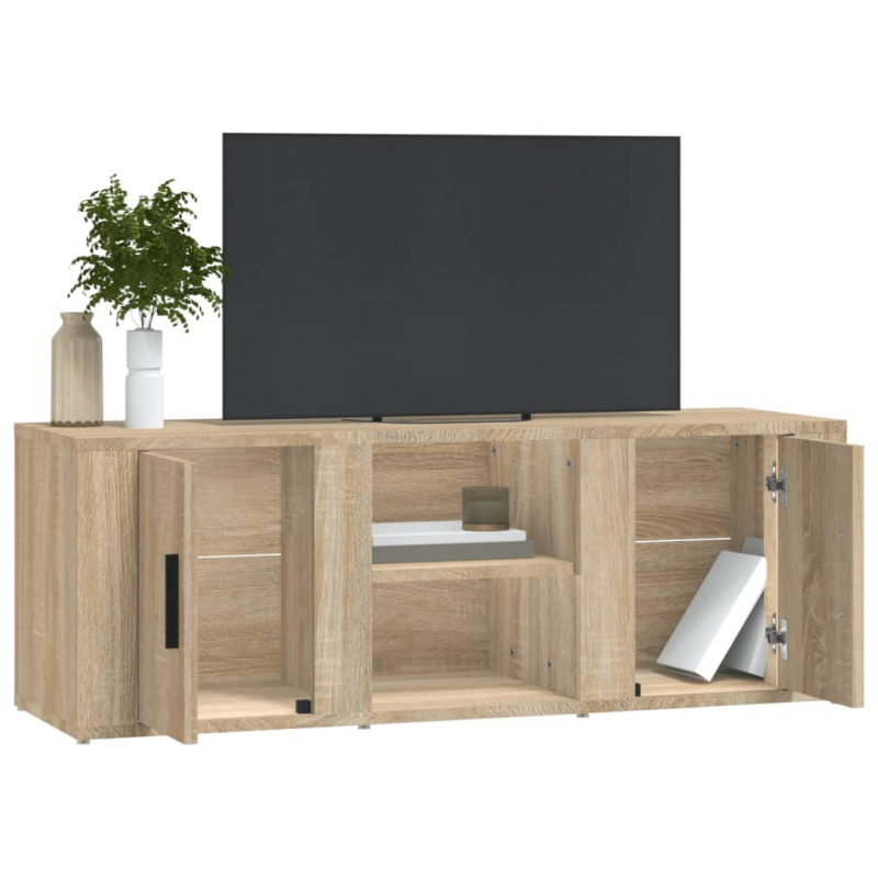 TV-Schrank Sonoma-Eiche 100x31,5x35 cm Holzwerkstoff