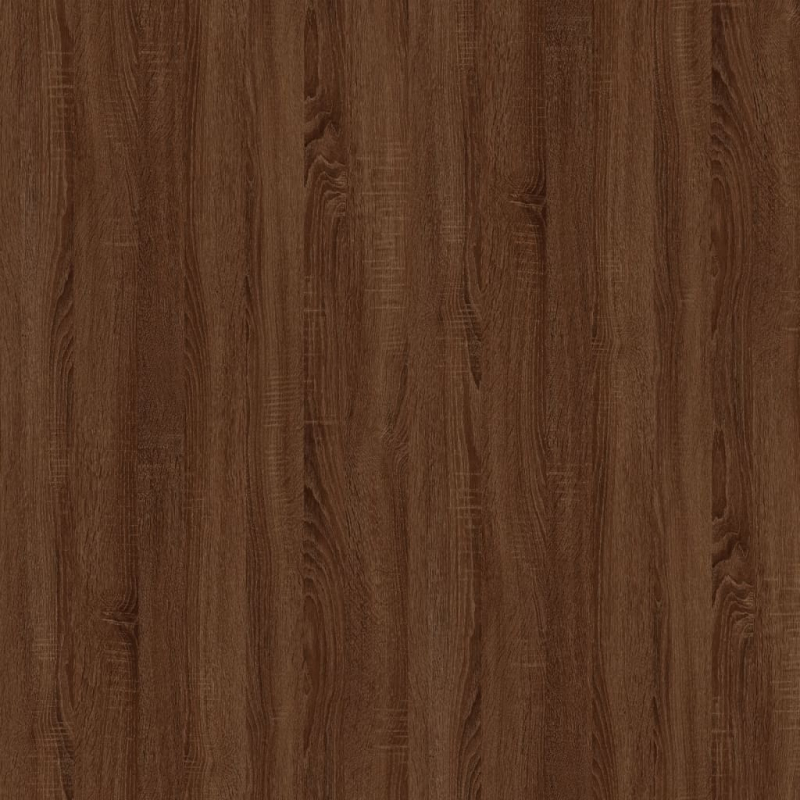Nachttische 2 Stk. Braun Eichen-Optik 50x46x50 cm Holzwerkstoff