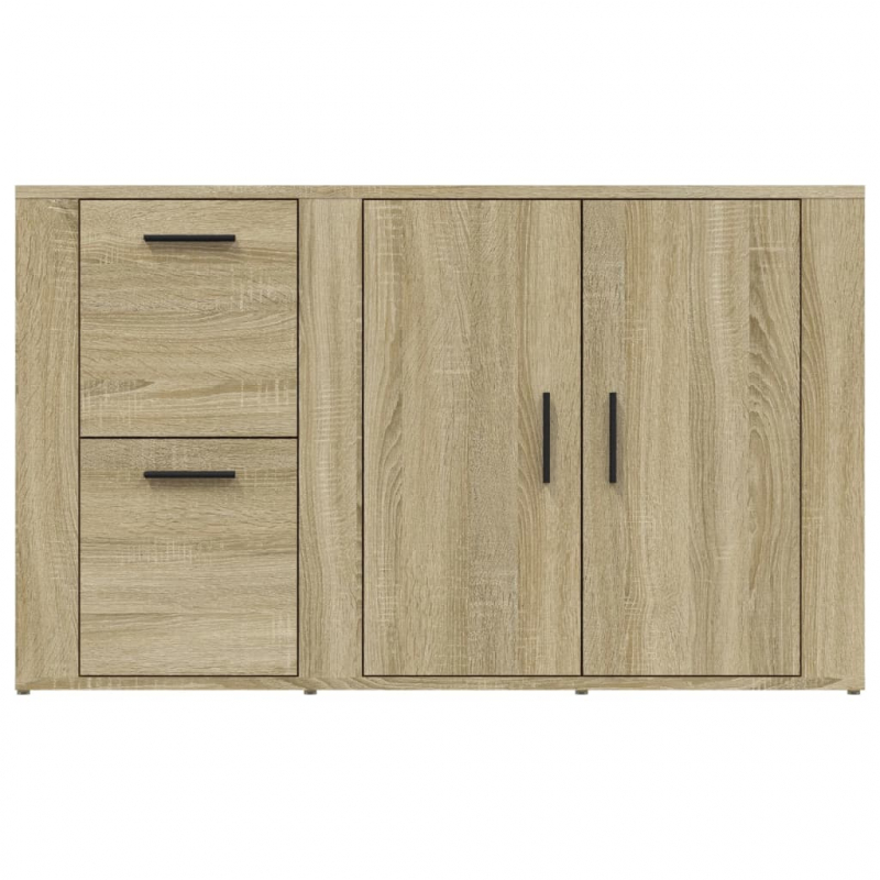 Sideboard Sonoma-Eiche 100x33x59,5 cm Holzwerkstoff