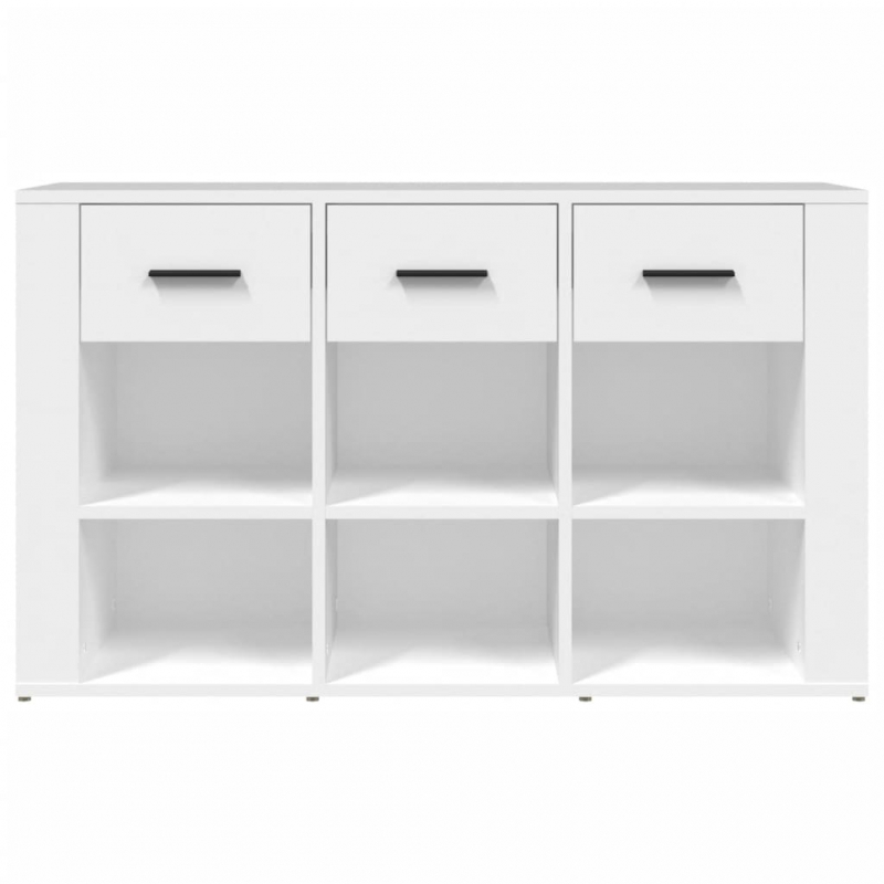 Sideboard Weiß 100x30x59,5 cm Holzwerkstoff