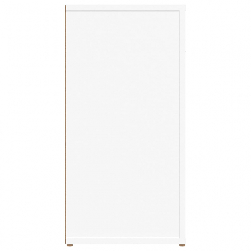 Sideboard Weiß 100x30x59,5 cm Holzwerkstoff