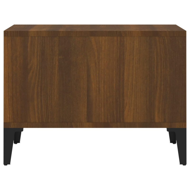 Couchtisch Braun Eichen-Optik 60x50x36,5 cm Holzwerkstoff