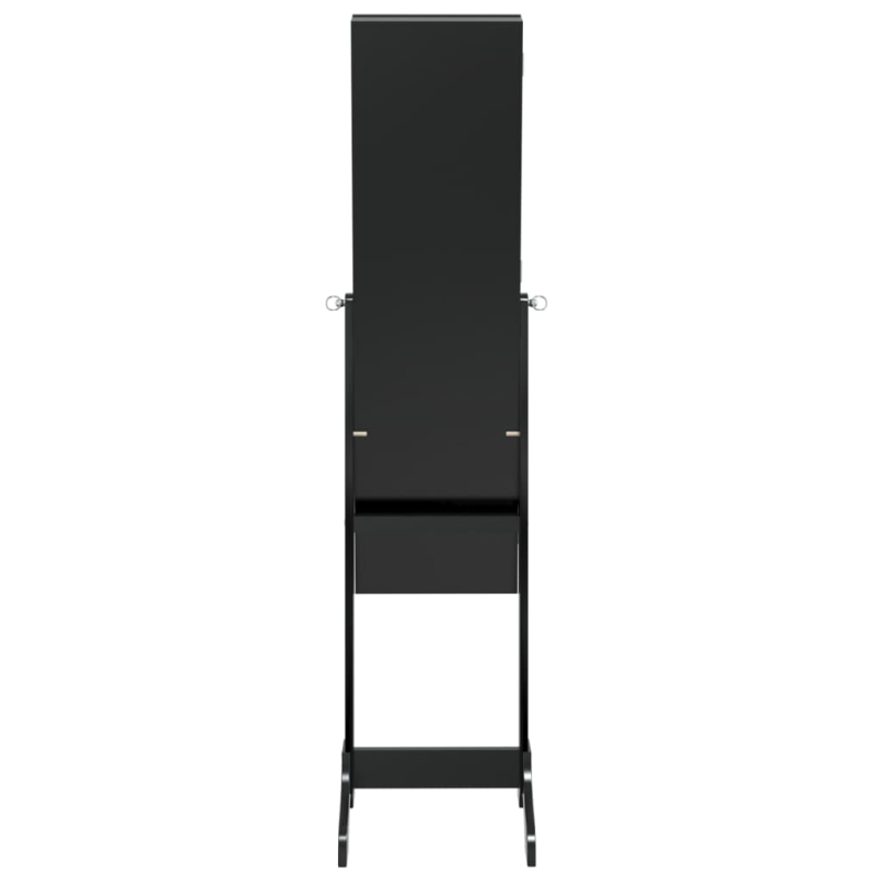 Standspiegel Schwarz 34x37x146 cm