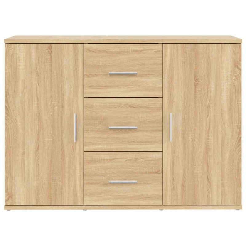 Sideboard Sonoma-Eiche 91x29,5x65 cm Holzwerkstoff
