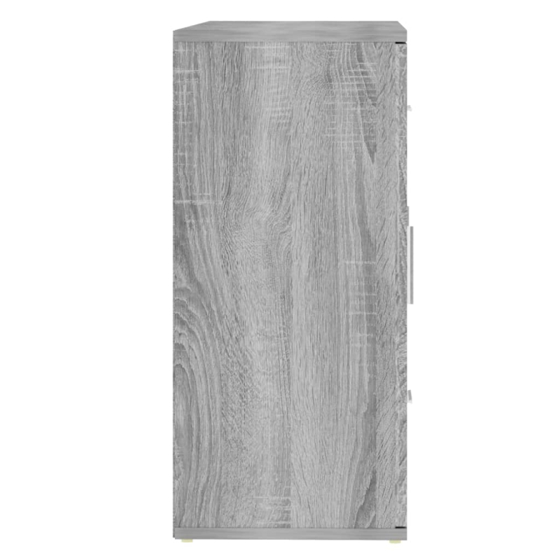 Sideboard Grau Sonoma 91x29,5x65 cm Holzwerkstoff