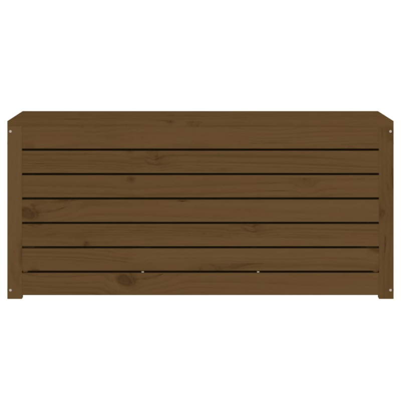 Gartenbox Honigbraun 101x50,5x46,5 cm Massivholz Kiefer
