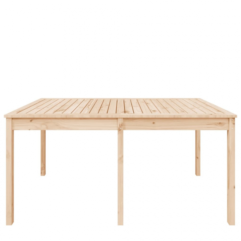 Gartentisch 159,5x82,5x76 cm Massivholz Kiefer