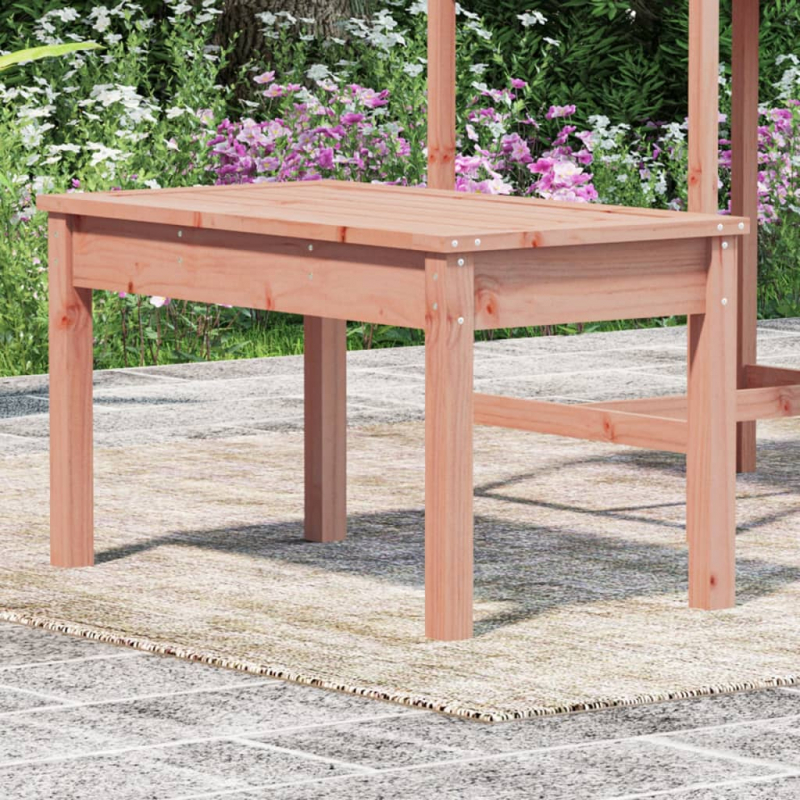 Gartenbank 80x44x45 cm Massivholz Douglasie