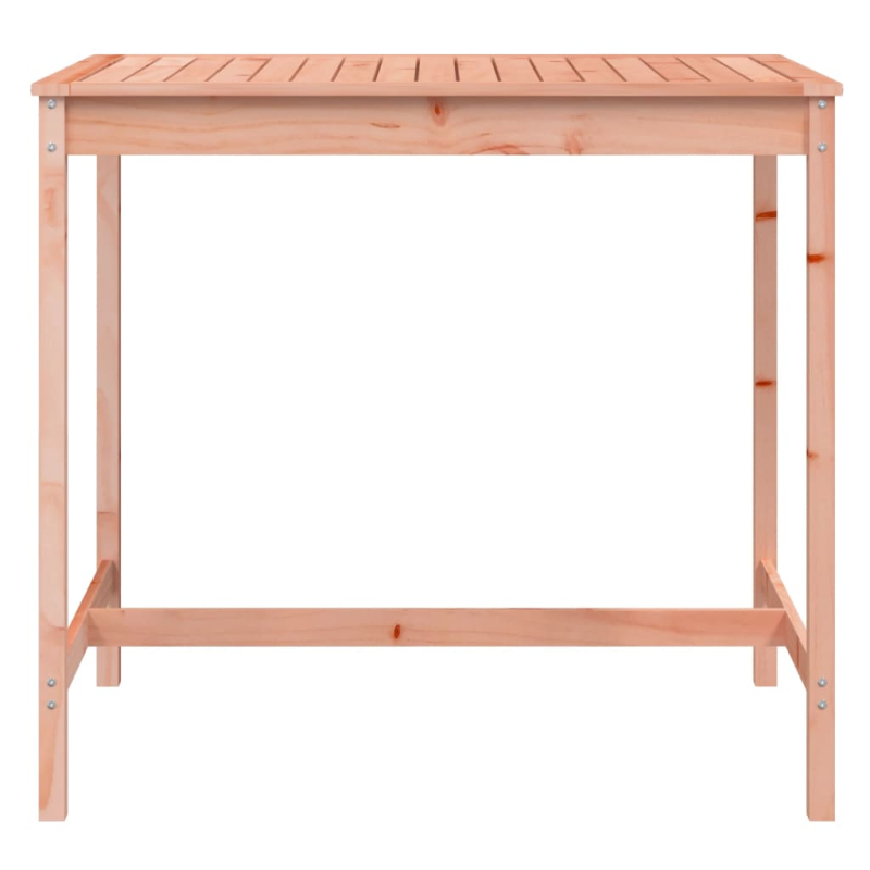 Gartentisch 121x82,5x110 cm Massivholz Douglasie