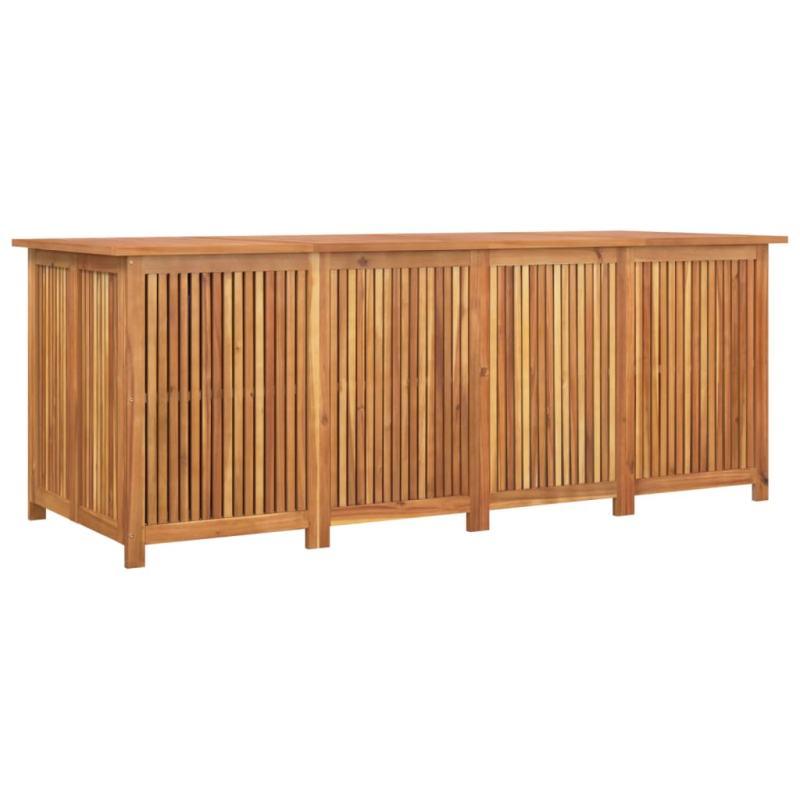 Gartenbox 200x80x75 cm Massivholz Akazie