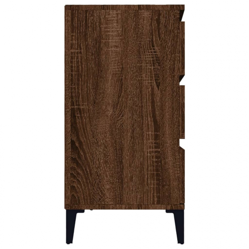 Sideboard Braun Eichen-Optik 60x35x70 cm Holzwerkstoff