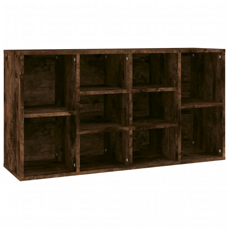 Schuhbank Räuchereiche 103x30x54,5 cm Holzwerkstoff