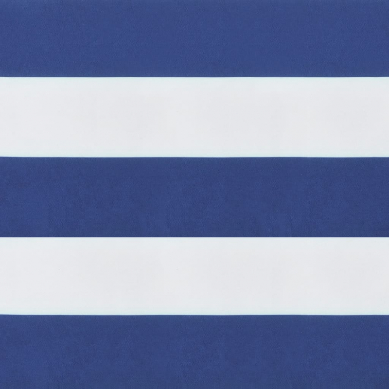 Zierkissen 4 Stk. Blau & Weiß Gestreift 50x50 cm Stoff
