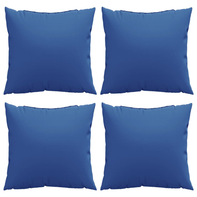 Sofakissen 4 Stk. Königsblau 60x60 cm Stoff